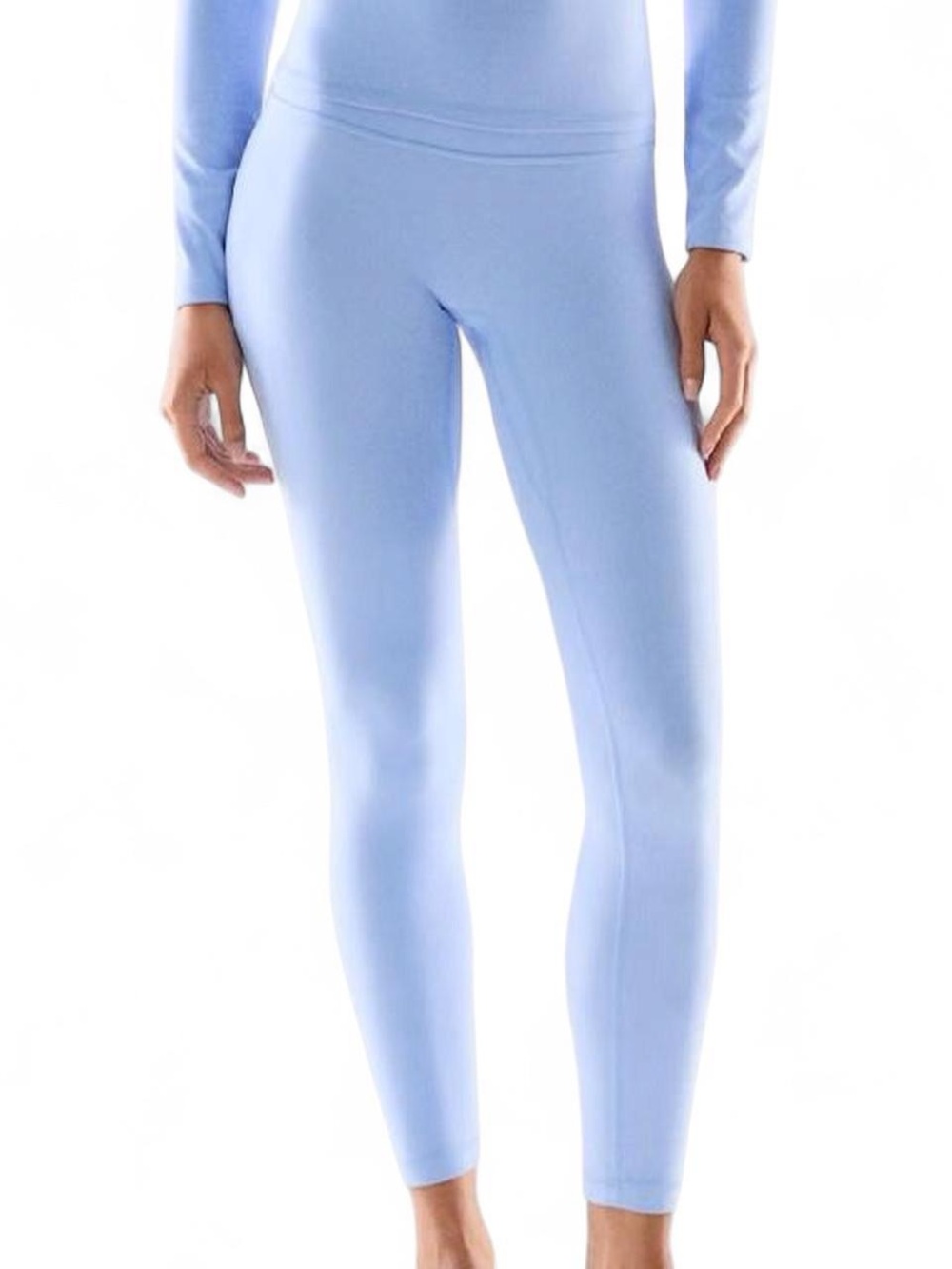 Aritzia Golden Butter Cheeky Infinite Dayflower Light Blue Leggings